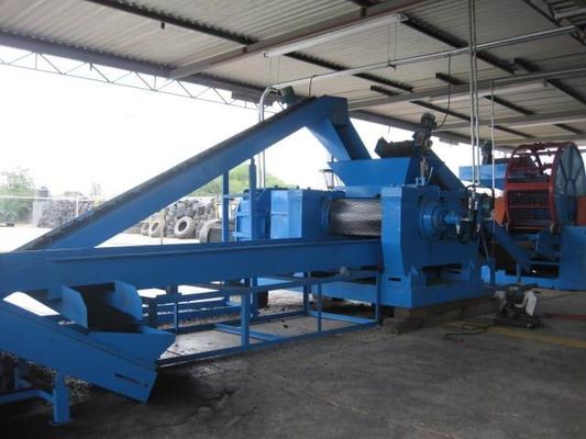 Automated Rubber Powder Production Line 3000kg/H Tyre Recycling Equipment