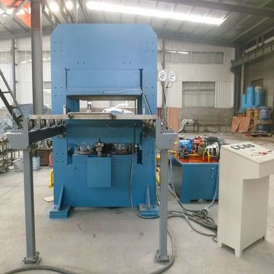 100T 5.5KW Rubber Heat Press Machine Rubber Tile Vulcanizing  Press