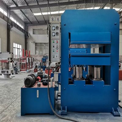 100T 5.5KW Rubber Heat Press Machine Rubber Tile Vulcanizing  Press