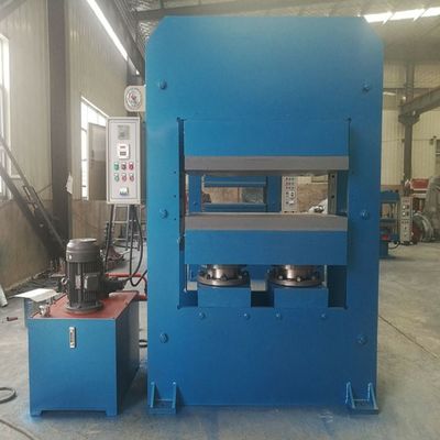 100T 5.5KW Rubber Heat Press Machine Rubber Tile Vulcanizing  Press