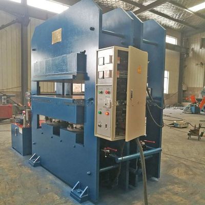 100T 5.5KW Rubber Heat Press Machine Rubber Tile Vulcanizing  Press