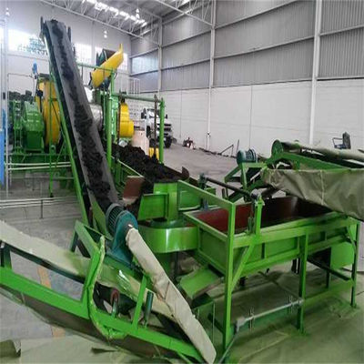 Automated Rubber Powder Production Line 3000kg/H Tyre Recycling Equipment