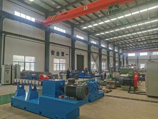Blue 110L Plastic Recycling Line 160Kw Pet Flake Granulation Machine