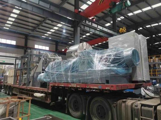 Blue 110L Plastic Recycling Line 160Kw Pet Flake Granulation Machine