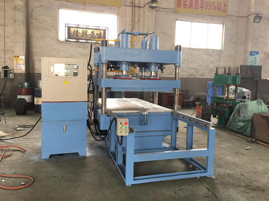 100T 5.5KW Rubber Heat Press Machine Rubber Tile Vulcanizing  Press