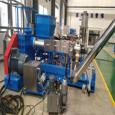 55Kw PE Film Pelletizing Plastic Recycling Line 420mm Cylinder Diameter
