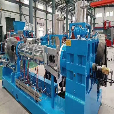 55Kw PE Film Pelletizing Plastic Recycling Line 420mm Cylinder Diameter