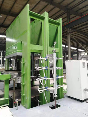 4 Column Rubber Conveyor Belt Production Line 1200 Ton Rubber Vulcanizer