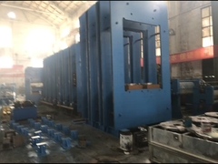 máquina de borracha da imprensa