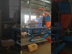 a linha de borracha do pó, desperdiça o pneu que recicla a linha