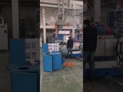 PVC que reciclam a linha de produção e grânulo que fazem a máquina