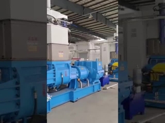 Amassadeira de borracha com a tampa dobro da pressão hidráulica